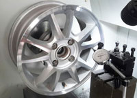 automobile aluminum wheels refinishing