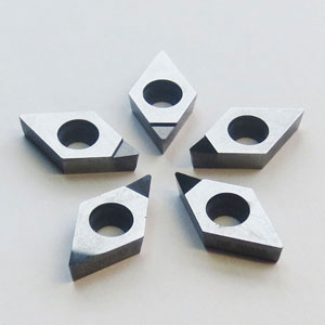 DCGT/DCMT tipped pcd inserts
