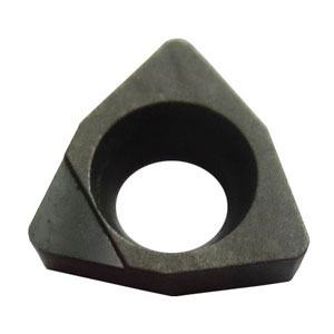 tipped pcd inserts in 80 degree hexagon shape W for turning