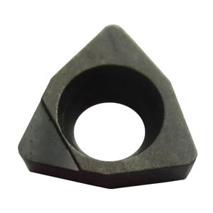 tipped pcd inserts in 80 degree hexagon shape W for turning aluminum alloy